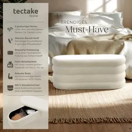 Tectake tectake® Polsterbank, mit großem Stauraum