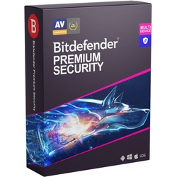 Bitdefender Premium Security 2025, 10 dispositivi 1 Annoincl. Premium VPN