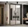 möbel kryspol Schwebetürenschrank Dakota 130 x 235,2 x 45 cm Schwarz