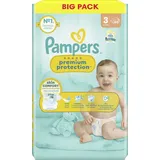 Pampers Pampers® Windeln premium protectionTM BIG PACK Größe Gr.3 (6-10 kg) für Babys und Kleinkinder, 64 St.