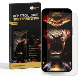 4x Displayschutz für iPhone 15 Anti-Reflex, matt, entspiegelt Schutzfolie Folie Screen-Protector