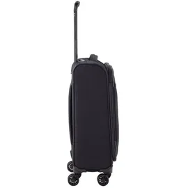 Travelite Chios 4 Rollen Kofferset 3-teilig mit Dehnfalte Koffer & Trolleys Schwarz