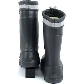 DEMAR demar. Kinder Gummistiefel Winterstiefel Regenstiefel Kinderstiefel gefüttert GRAU Größe 24/25 - Grau - 24,5