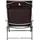 Outsunny Gartenliege 137 x 63,5 x 101 cm Braun