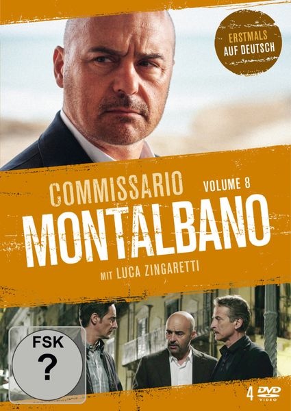 Preisvergleich Produktbild Commissario Montalbano Vol. 8 [4 DVDs]