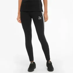 Puma Leggings Iconic T7 MR schwarz/weiß S