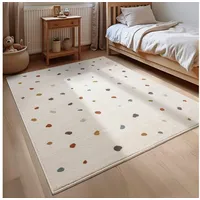 HANSE HOME Adventures Kinderteppich Funny Dots Creme Multifarben - Creme