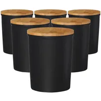 Ritzenhoff & Breker Jasper Vorratsdose 1,8 l schwarz 6er