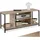 Tectake Austin TV-Regal 110 x 40 x 50,5 cm Eiche Sonoma Holzwerkstoff