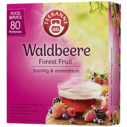 Teekanne Früchtetee Waldbeere Food Service 80 Teebeutel (180 g)