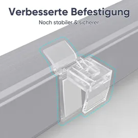 Sekey Doppelrollo 90 x 130 cm grau