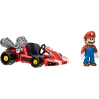 Jakks Pacific Super Mario Movie Figur mit Kart – Mario