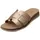 SKECHERS Damen Desert Kiss Low Peak Look Schiebe-Sandalen, Rosegold Duraleather, 38 EU