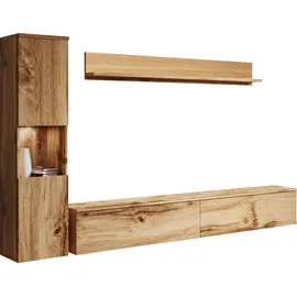 INOSIGN »PARIS«, (Komplett-Set, 3 St.), TV-Wand 220cm breite, grifflose Design, stehend und hängend montierbar