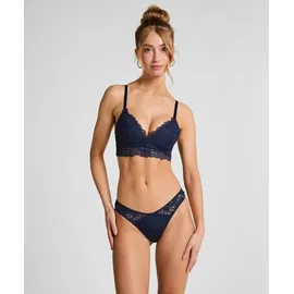 Hunkemöller Andrea Padded Non-Wired Bra Bügelloser BH Blau 75C