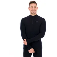 Odlo Merino 260 Natural 1/2 Zip Schwarz S