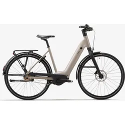 E-Bike City Bike 28 Zoll LD 940E Automatic Owuru tiefer Einstieg beige S/M