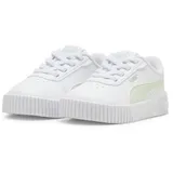 Puma Carina 2.0 AC Sneakers Kinder PUMA White Green Illusion Pure WEISS|GRÜN|GRÜN 27