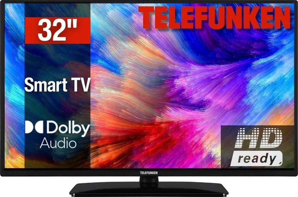 Telefunken OS-32H500I LED-Fernseher (80 cm/32 Zoll, HD-ready, Smart-TV) schwarz