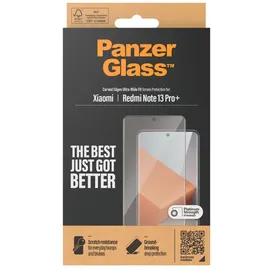 Panzer Glass PanzerGlass Screen Protector Xiaomi Redmi Note 13 Pro+ | Ultra-Wide Fit