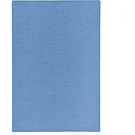 Snapstyle Feinschlingen Velour Teppich Strong Blau, 200x300cm