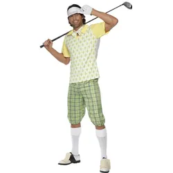 Sporty Golfer Herrenkostüm - M
