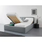 Westfalia Schlafkomfort Rostock 210 x 33 cm Grau