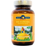 Bioking 23,7g Bio Kurkuma Kapseln – Kurkuma Kapseln hochdosiert – Kurkuma Ganzheitliches Extrakt - 60 Kapseln – vegan, laborgeprüft und ohne unerwünschte Zusatzstoffe