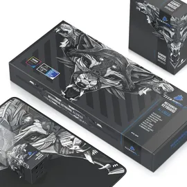 Titanwolf Tastatur-, Maus- und Mauspad Spar Set, Mechanisches Keyboard, Mouse & Mousepad Gaming Bundle