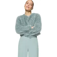 Zero Blazer Silber Blau 40