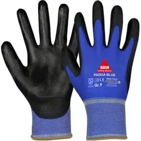 Hase Montagehandschuhe Padua Blue Größe 6, Nylon