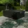 Juskys Gartenmöbel Abdeckung 250 x 300 x 100 cm Schwarz