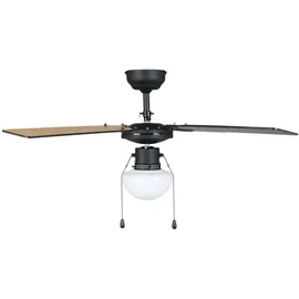 EGLO Fortaleza 106,6 cm Deckenventilator Schwarz
