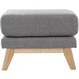 miliboo Fußstütze skandinavisch Hellgrau OSLO