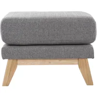 miliboo Fußstütze skandinavisch Hellgrau OSLO
