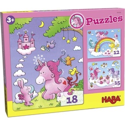 HABA - Puzzles Einhorn Glitzerglück