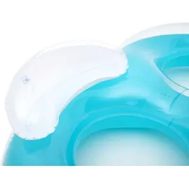BESTWAY 2-Personen-Schwimmring Cool ComfortTM mit Rückenlehne 188 x 117 cm - Blau