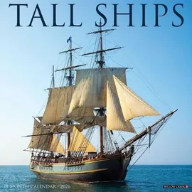 Willow Creek Press Tall Ships 2026 Wall Calendar