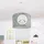 Paco Home Pendellampe Kinderzimmer Pendelleuchte Baby Lampenschirm Stoff Rund Sterne Kinderlampe E27