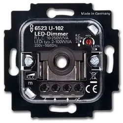 Busch-Dimmer-Einsatz 6523 U-102, LED-Dimmer, 2W - 100W