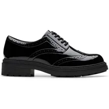 CLARKS Orinoco3 Edge Womens Black Leather, 6.5
