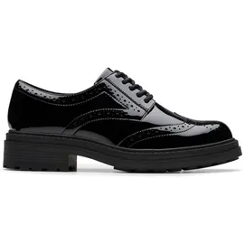 CLARKS Orinoco3 Edge Womens Black Leather, 6.5