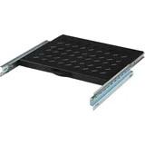 Digitus Fachboden Stahl 600 mm schwarz ausziehbar