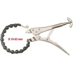 KS Tools Grip-Auspuff-Kettenrohrabschneider für Edelstahlrohre, Ø 19-83 mm