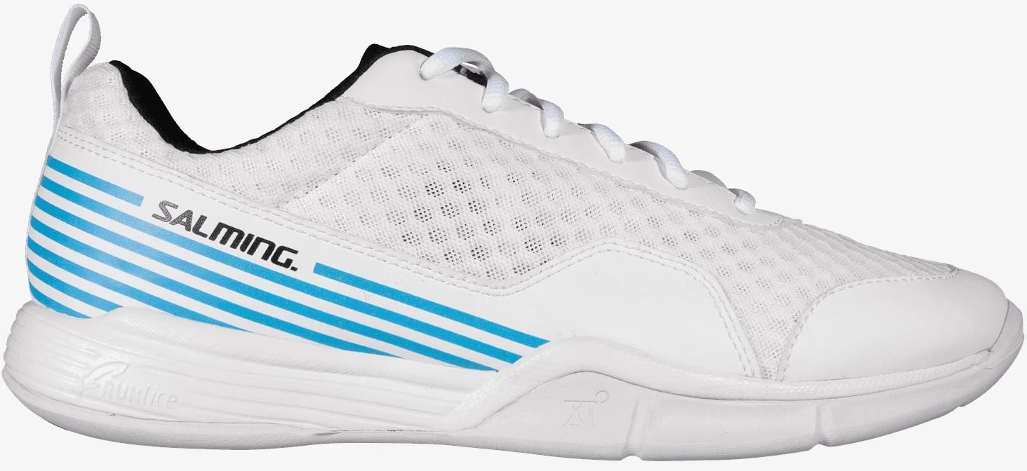 Salming Hallen-Indoorschuhe Viper SL Leichtigkeit/Beweglichkeit weiss/hellblau Herren