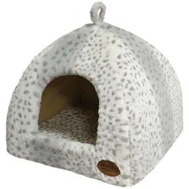 Nobby Höhle "ALANIS" leopard grau L x B x H: 40 x 40 x 35 cm