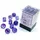 Chessex Nebula 12mm d6 Nocturnal/Blue Luminary Dice Block