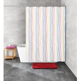 Kleine Wolke Duschvorhang, Polyester, Multicolor, 240x180 cm