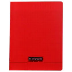 Calligraphe 10x PIQ.8000 PP ROUGE 17X22 60P SEYES 90G- Rot 18113C