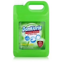 DanKlorix DanKlorix Hygiene-Reiniger grüne Frische mit Aktiv-Chlor 5L (1er Pack) Allzweckreiniger